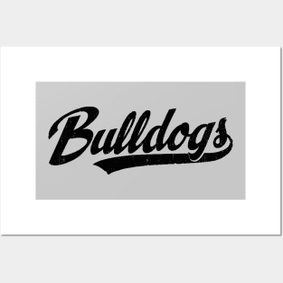 bulldogs mascot Posters and Art